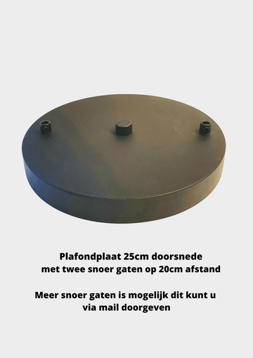 Plafondplaat hout 25cm doorsnede