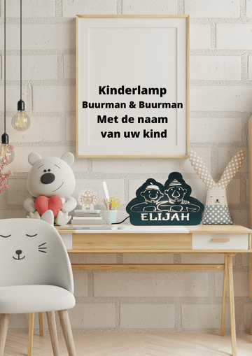 Kinderlamp met de naam van uw kind