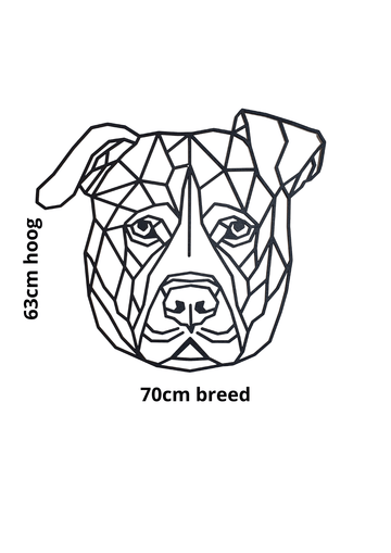 Wall art Staffordshire Bullterrier vanaf € 39.95