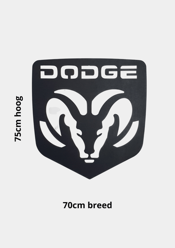 Dodge logo  75cmx70cm (vanaf €49.95)