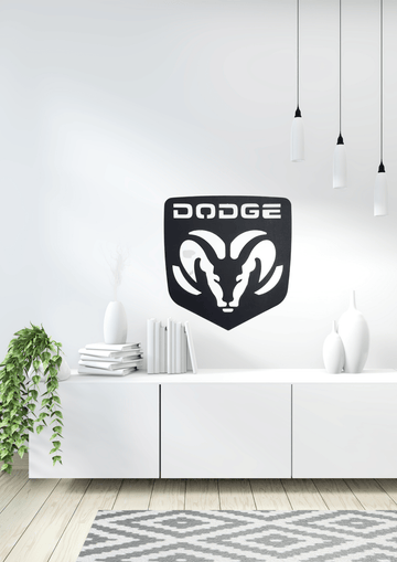 Dodge logo  75cmx70cm (vanaf €49.95)