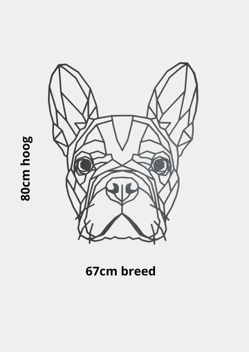 Wall art Franse Buldog vanaf € 39.95