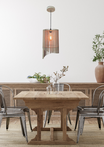 Olivios Design Wave naturel hanglamp