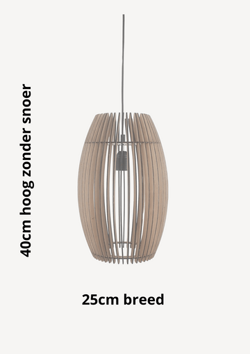 Olivios serie naturel hanglamp (kroonluchter) vanaf €99.00